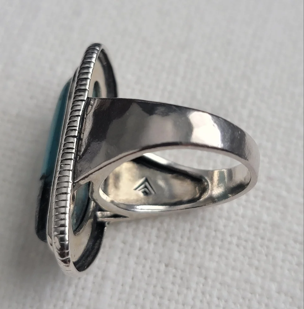 Silpada Silver Turquoise Ring - Picture 2 of 5